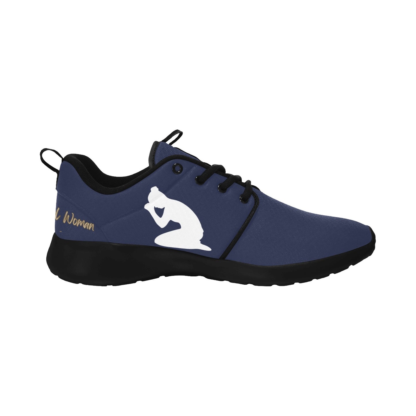 Natural Woman PRAY (WL) ROYAL w/ Black Sole Sneakers