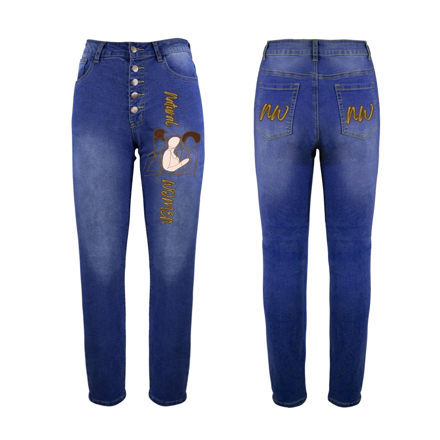 Natural Women FRIENDS (WL) Crafted Women's Denim Jeans