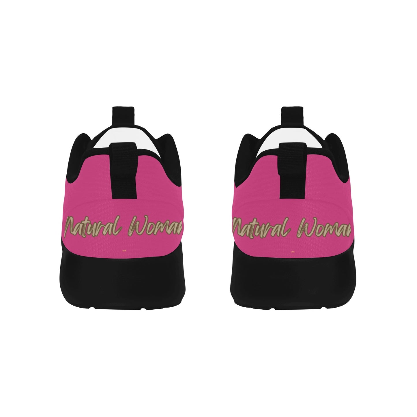 Natural Woman NATURALLY ME (WL) NEON PINK w/ Black Sole Sneakers