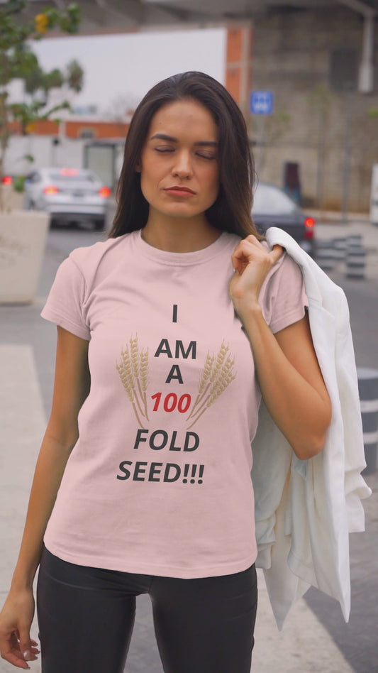 100 Fold Seed (BL)Unisex Jersey Short Sleeve T-Shirt
