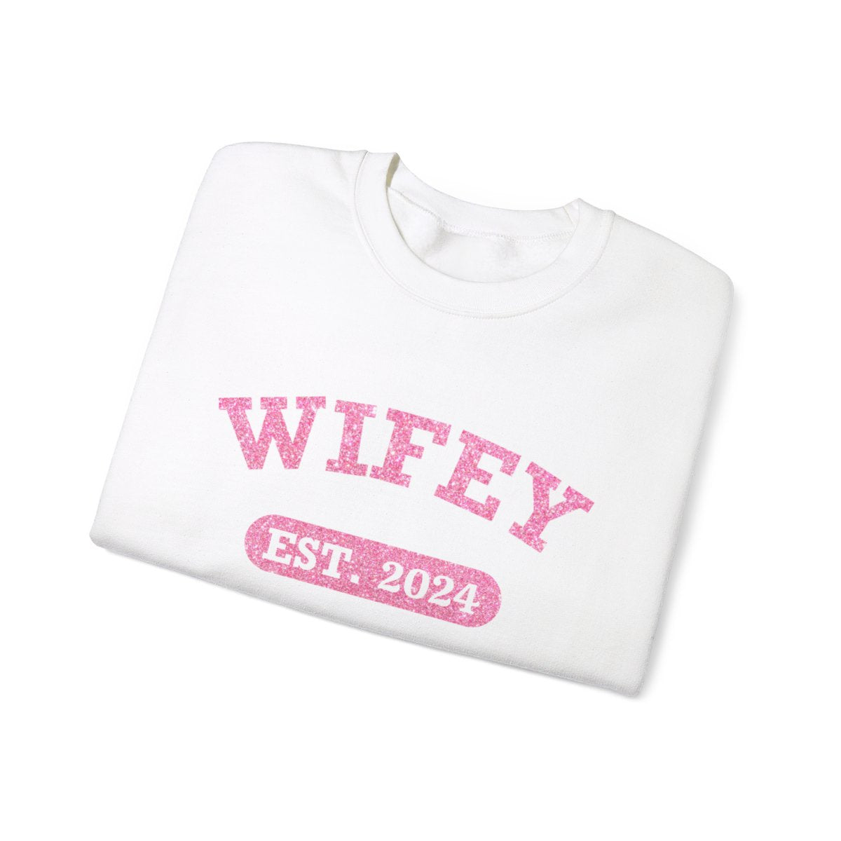 Personalized WIFEY Crewneck Sweatshirt