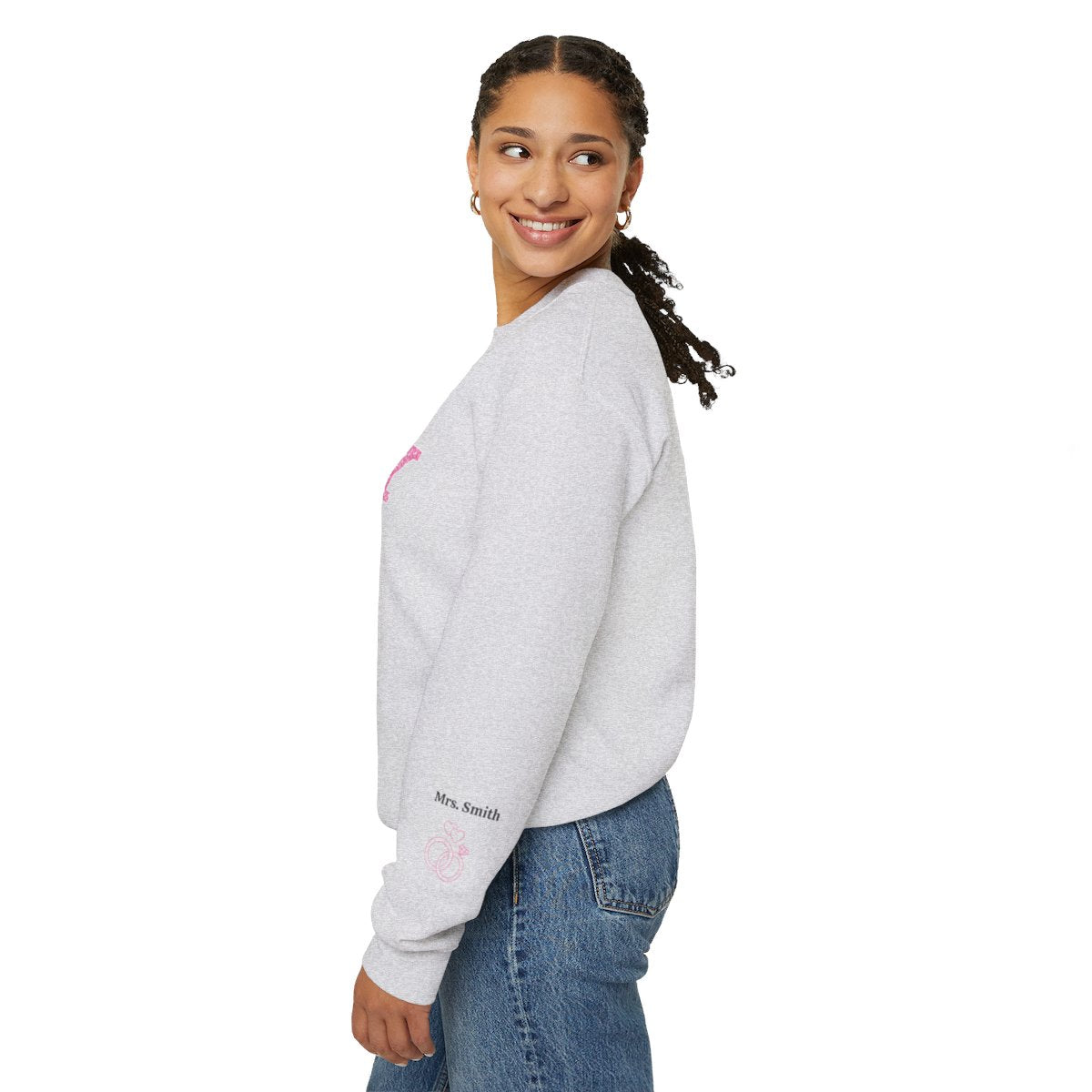 Personalized WIFEY Crewneck Sweatshirt